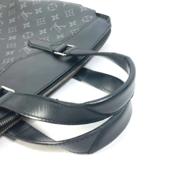 LOUIS VUITTON MonogramEclipse Thoth-Explorer Shoulder Bag Tote Bag Black - Picture 9 of 14